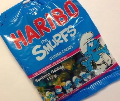 Bonbons Schtroumpfs Haribo - Candy Kids