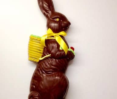 Chocolate Easter Standing Rabbit 3600g.