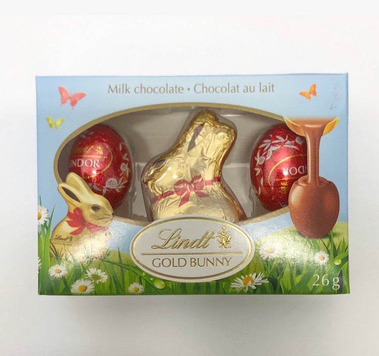 Chocolat Gold Bunny Lindt Pâques Biscuiterie Oscar