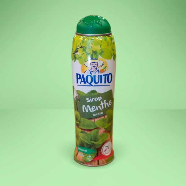 Sirop Paquito Menthe