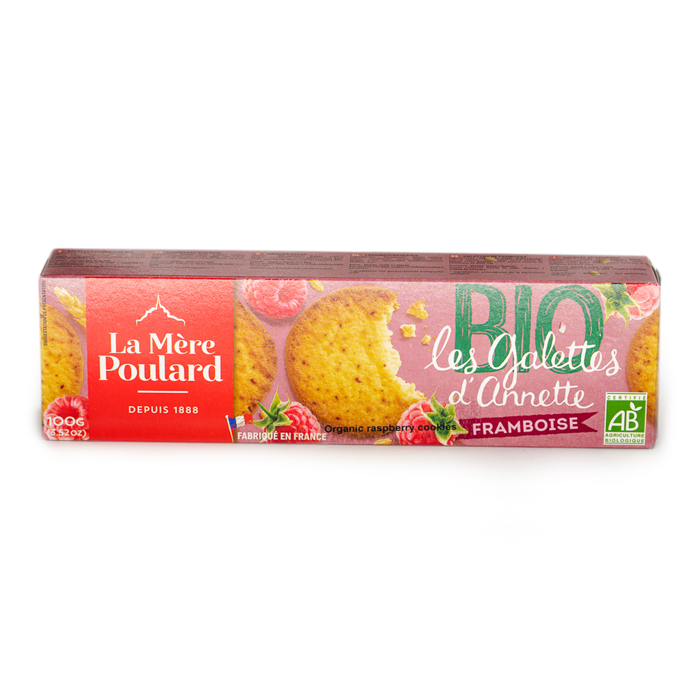 » Biscuit La Mère Poulard Bio Les Galettes Framboise
