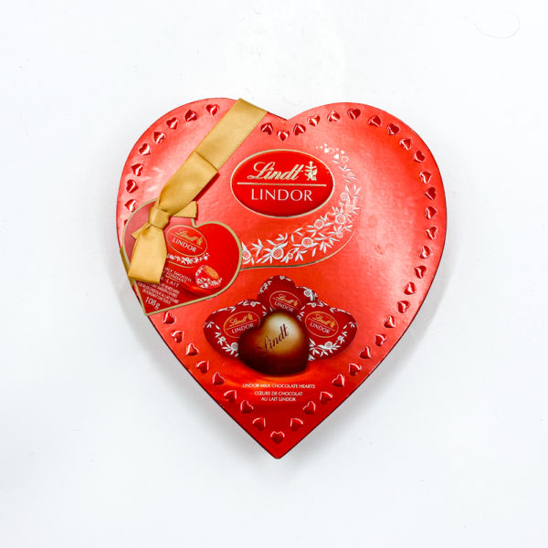 Chocolate Lindt Lindor Hearts Valentine's Milk 108g