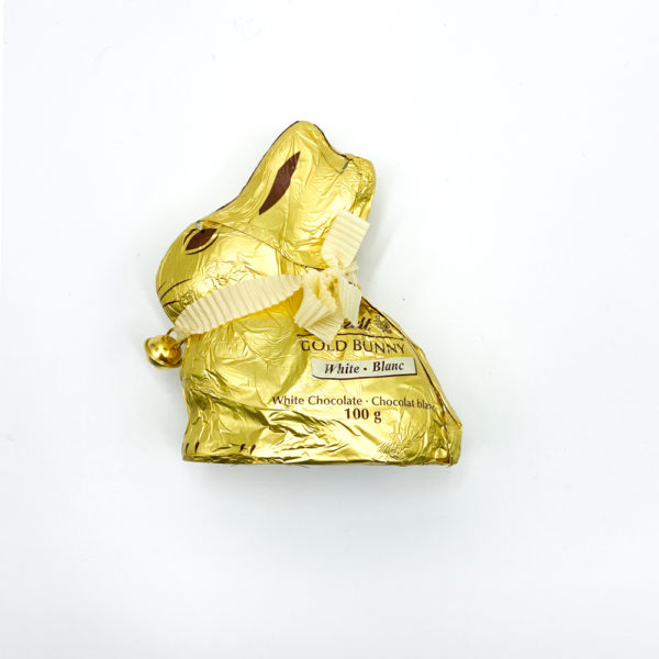 Chocolat Pâques Gold Bunny Blanc Lindt 100g