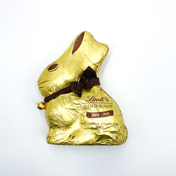 Chocolat Pâques Gold Bunny Noir 60% Lindt 200g