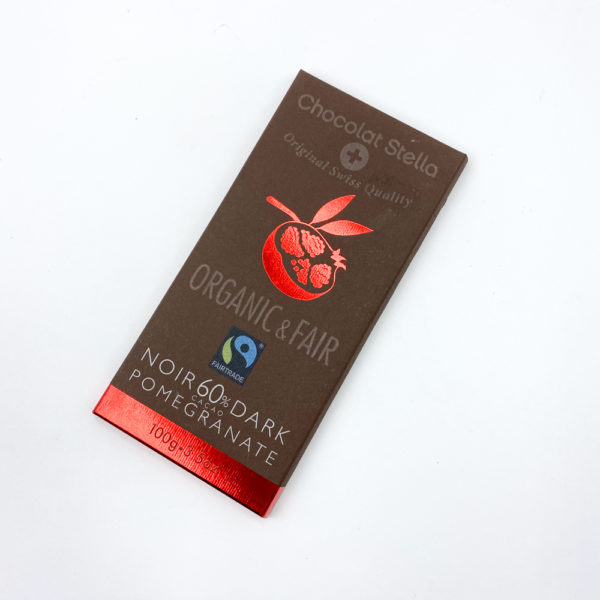 Chocolat Stella Pomegranate 60% Noir