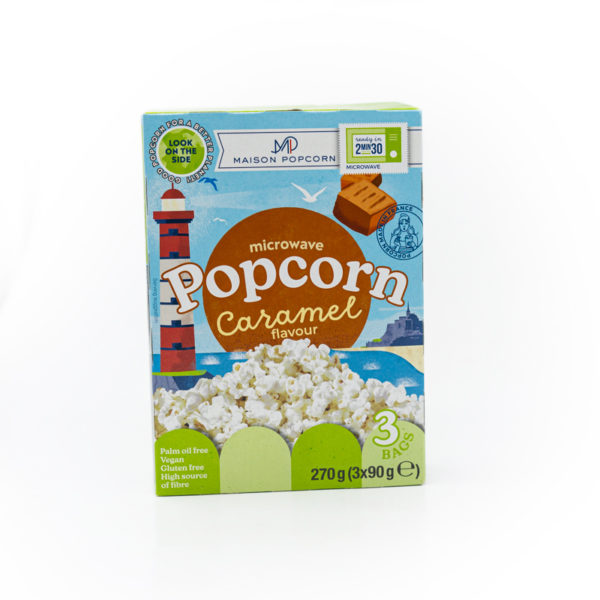 Maïs À Éclater Caramel Maison Popcorn