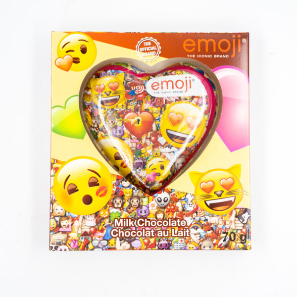Milk Chocolate Heart Emoji 70g