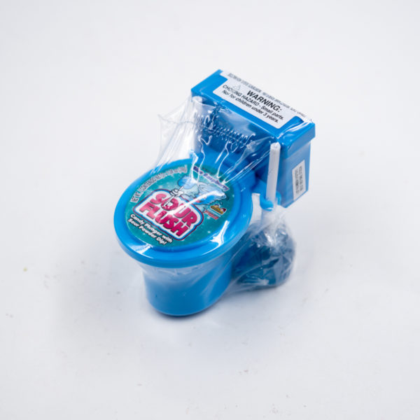 Blue Raspberry Sour Flush Candy
