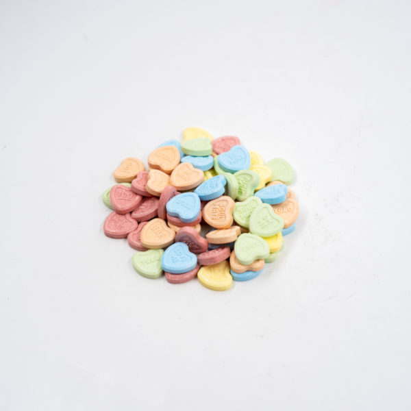 Candy Heart Message Pill Valentine's Day