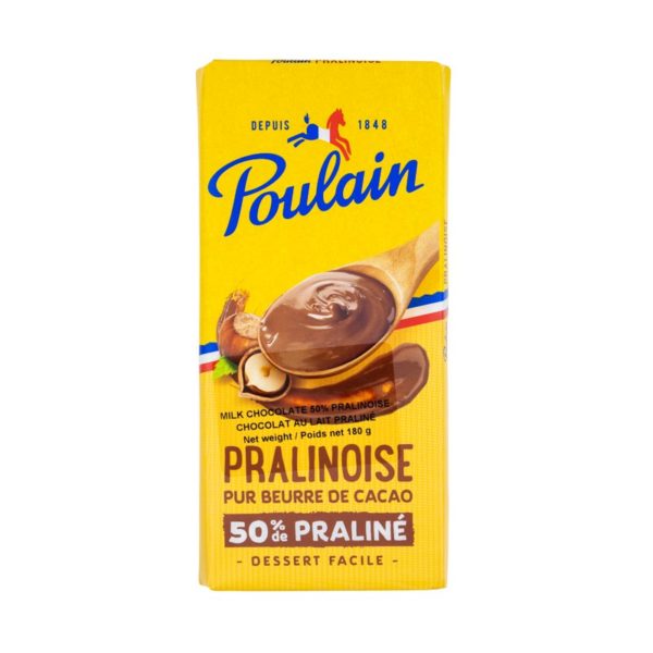 Chocolat Poulain Pralinoise 180g