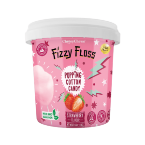 Barbe À Papa Fizzy Floss Popping Fraise