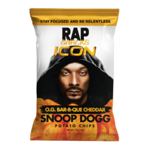 Rap Snacks Icon Snoop Dogg BBQ Cheddar 71g