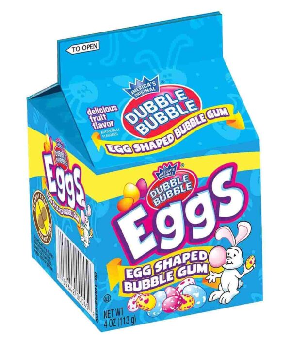 Candy Dubble Bubble Eggs Bubble Gum Eggs